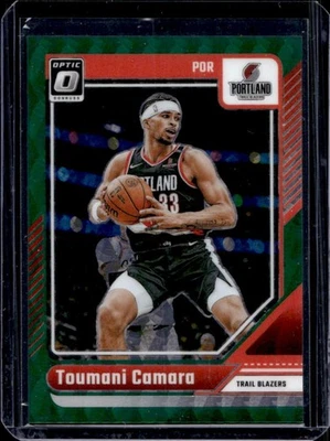 2024-25 Donruss Optic Toumani Camara Green FOTL #5/14 Trail Blazers - Image 1 of 2