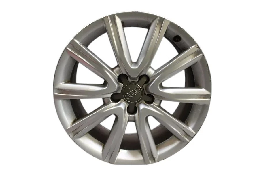 12-18 Audi A6 A6 Quattro S6 10 Spoke Wheel Alloy Rim Disc Chrome 4G0601025AD Oem - Image 1 of 4