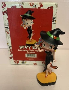 Estatuilla Betty Boop Calendario Niña Octubre 2007 Con Caja Original Rara #10693 - Imagen 1 de 12