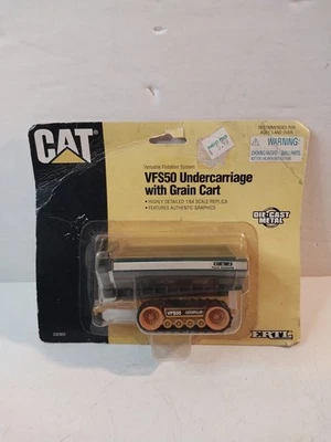 1995 ERTL  CAT VFS50 Undercarriage W/grain cart 1:64 Scale Diecast NIB - Image 1 of 4