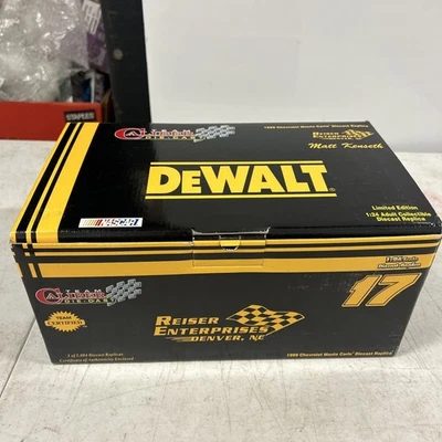Matt Kenseth #17 DeWalt Team Caliber 1999 1/24 Nascar Diecast With Case - Image 1 of 4