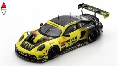 1/43 SPARK PORSCHE 911 992 GT3 R TEAM SEVEN X SEVEN RACING N 666 - Immagine 1 di 3