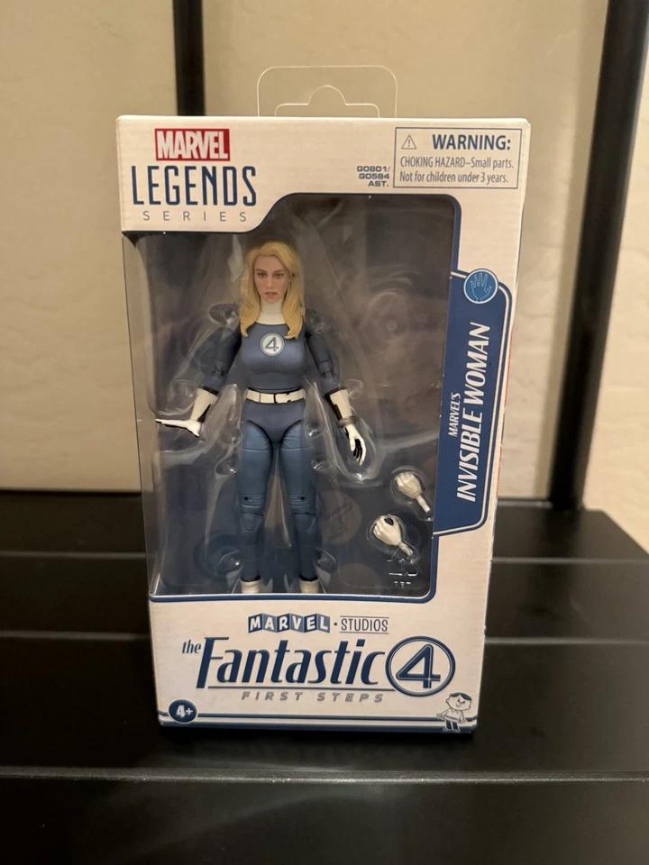 Figura de acción mujer invisible 4 primeros pasos serie Marvel Legends Fantastic Four Foto 1 de 4