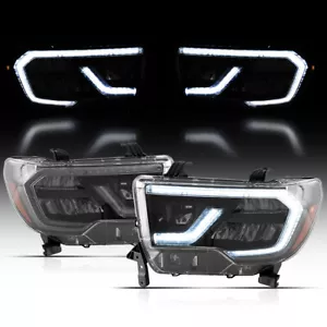 VLAND For 07-13 Toyota Tundra 08-20 Sequoia Full LED Headlight Sequential Signal - Picture 1 of 11