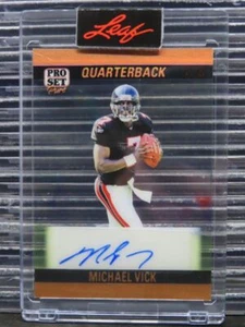 2023 Leaf Pro Set Pure Michael Vick Bronze Spectrum 1990 Auto Autograph #5/35 - Picture 1 of 2