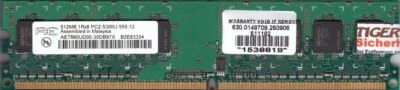 Aeneon AET660UD00-30DB97X PC2-5300U 512MB DDR2 667MHz Arbeitsspeicher RAM* r697 - Bild 1 von 2