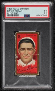 1911 T205 Sweet Caporal Red Back Dave Shean David Shean PSA 1.5