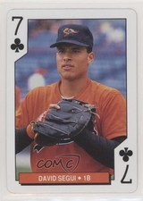 1994 US Playing Card Bicycle Baltimore Orioles Box Set David Segui #7C
