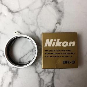 Nikon BR-3 Macro Adapter Ring Balg Fokussieraufsatz Model 2 F-Mount OEM - Bild 1 von 7