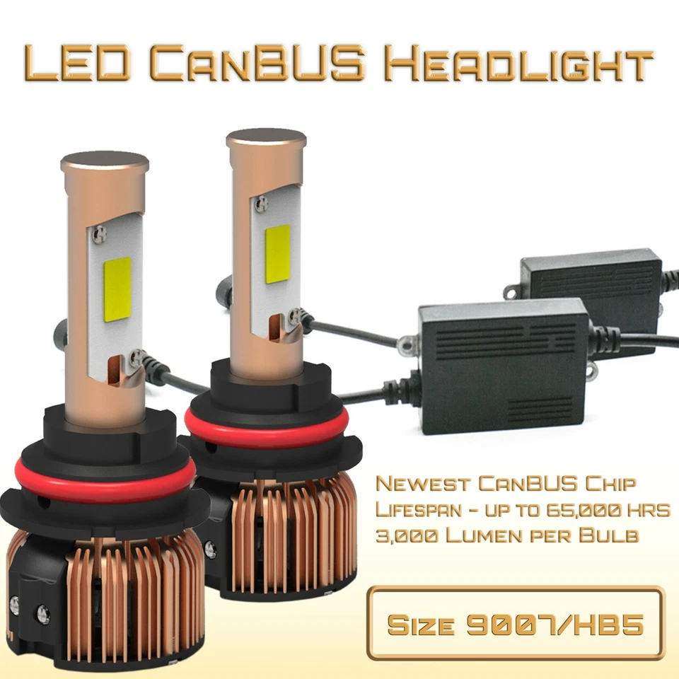 Kit de faros LED 6000LM nueva generación CanBUS - 9007/HB5 Foto 1 de 1