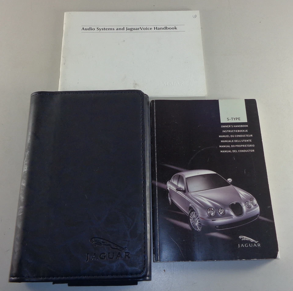 Manuale Dell'Utente + Portafoglio Jaguar S-Type Edizione 2004 - Immagine 1 di 1