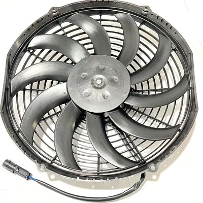 SPAL 30101529 12" 12V Puller Fan Replacement for Thermo King 78-1201 IE01943G0 - Image 1 of 4