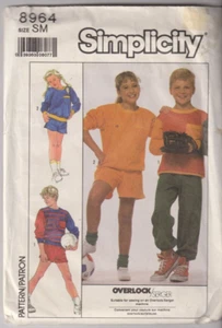 8964 SIMPLICITY - HOSENSHORTS & TOP für Strickwaren - UNISEX KINDER Gr. S, 7 - Bild 1 von 2