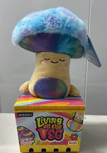 Russ Living On The Veg Series 1 Mushroom Plush Toy #2 Zeek KellyToys - New - Picture 1 of 2