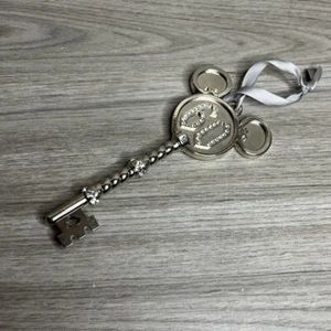 Disneyland 60th Diamond Celebration Key Ornament Jeweled Holiday Walt Disney - Bild 1 von 5