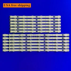 12 tiras LED para TV Samsung UN55KU6500 UN55KU6300 BN96-39659A BN96-39660A - Imagen 1 de 6
