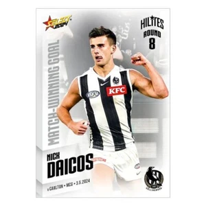2024 Select AFL Footy Stars Hilites Nick Daicos, Sh8 Collingwood - Imagen 1 de 2