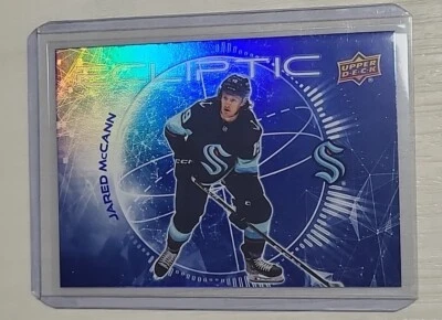 2023-24 UD Upper Deck Series 2 Ecliptic EC-4 Jared McCann, Seattle Kraken - Image 1 of 2