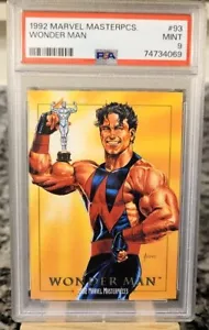 1992 Marvel Masterpieces #93 Wonder Man PSA MINT 9 - Picture 1 of 1