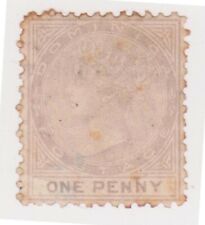 (K165-1) 1874 Dominica 1d violet QVIC (A)