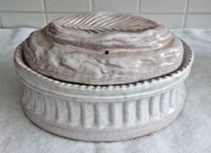 Terrine en terre cuite émaillée signé digoin sarreguemines - Photo 1/4