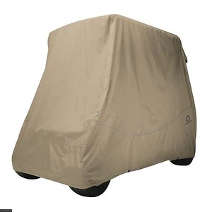 Fairway Golf Buggy Cart Cover Quick-Fit kurzes Dach khaki - Bild 1 von 5