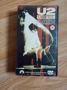U2 - Rattle and Hum - FULL LENGTH MOVIE PAL VHS  - Bild 1 von 3