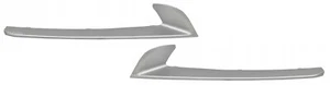 PAIR / SET Front Lower Chrome Trim FOR BMW 5 series F10 F11 LCI 2014-2016 - Picture 1 of 5