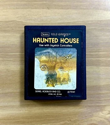 Atari 2600 ~ Haunted House ~ Atari ~ E ~ 1 Player ~ 1981 ~ !L🟠🟠K! - Image 1 of 4