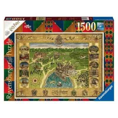 NUEVO (caja dañada) Ravensburger 16599 Harry Potter Hogwarts mapa 1500 piezas rompecabezas Foto 1 de 4