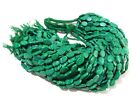 5 Strand Malachite Turquoise Oval Smooth 5x8-6x10mm Slim Oval Beads 12"inch