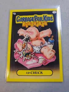 2011 Topps Garbage Pail Kids Flashback Series 3 Card #1a Up Chuck Yellow - Picture 1 of 15
