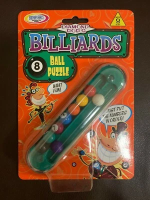 BINARY ARTS Diamond Bob's BILLIARDS 8 Ball Puzzle Brain Teaser 1998 BRAND NEW! - Image 1 of 2