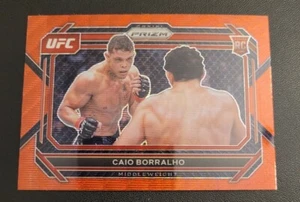 Caio “The Natural” Borralho- 2023 Prizm UFC Red Wave Prizm RC #68 - Picture 1 of 2