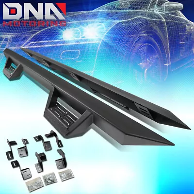 For 2009-2022 Ram 1500 Quad Cab 3" OD Side Step Nerf Bar Running Board Black - Image 1 of 4
