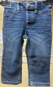 Primary Brand Baby Elastic Waist Medium Wash Blue Jeans Size 6-12 Months New - Picture 1 of 8