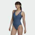ADIDAS Iconisea Swimwear Women's Blue Size UK 32" NEW