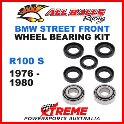 Kit de cojinete de rueda delantera All Balls 25-1523 BMW R100 S 1976-1980 Foto 1 de 2