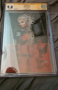 W0rldTr33 #8 CGC 9.8 Signed by Zoe Lacchei Comp Copy - Picture 1 of 2