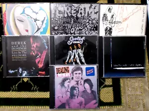 10 ERIC CLAPTON CDs CREAM DEREK LAYLA FIRE GOODBYE 24 CRADLE FILLMORE DEVIL - Picture 1 of 17