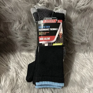 Calcetines Genuinos Dickies Puntera de Acero Crew Para Hombre Talla 6-12 Gris Negro Lana Térmica - Imagen 1 de 7