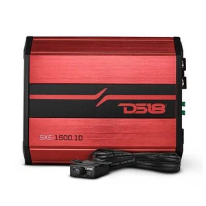 DS18 SXE-1500.1D/RD Class D Monoblock Car Amplifier 1 x 500W RMS @ 1 Ohm 1500W - Picture 1 of 11