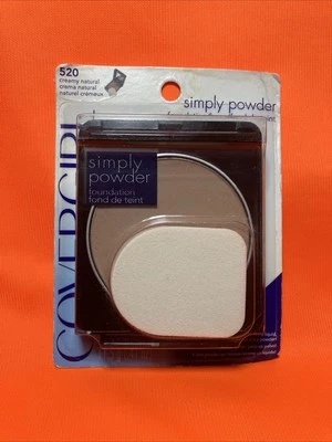Covergirl Simply Powder Foundation (520) Creamy Natural - NOS - Image 1 of 3