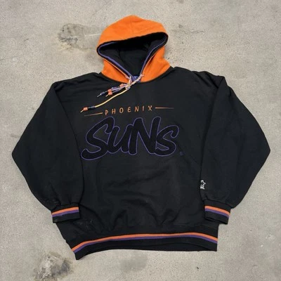 Sudadera con Capucha Vintage Años 90 Phoenix Suns Para Hombre’s XL Starter Pullover Equipo de Baloncesto NBA Foto 1 de 4