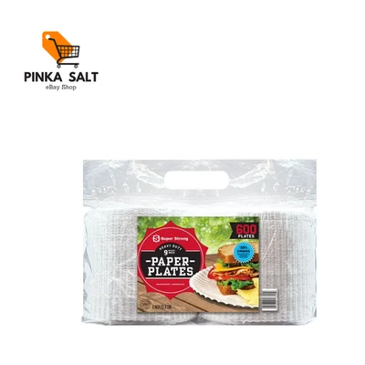 Super Strong Heavy-Duty Paper Plates, 9", 600 ct. - Image 1 of 4