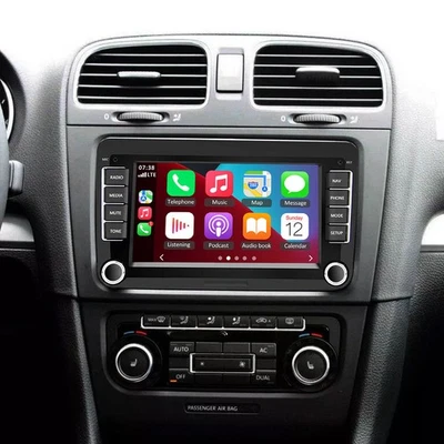 7" Android 13 Autoradio Für VW GOLF 5 6 Plus Touran Polo Caddy EOS GPS Navi DAB+ - Bild 1 von 4