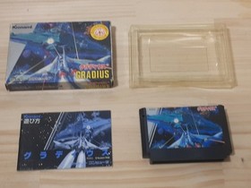 Famicom Gradius, box , operation confirmed, terminals cleaned