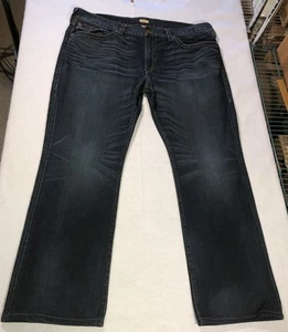 Jeans True Religion Billy bootcut blu scuro tasche con patta uomo taglia 44 pantaloni - Foto 1 di 10