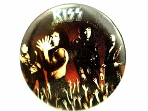 KISS Original 1988 Concert Pinback Button-Up button 1.5" K3 - Picture 1 of 5
