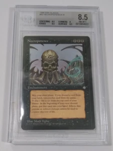 NECROPOTENCE Ice Age Rare BGS ERROR 8.5 MTG NM-MT+ vintage - Picture 1 of 6